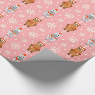 Papel De Regalo Caballos de invierno