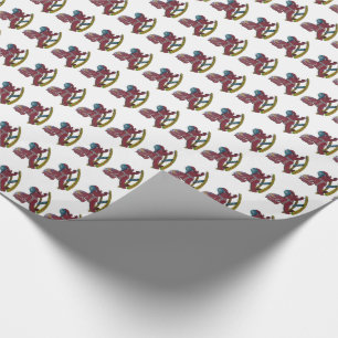Papel De Regalo Caballos rocosos