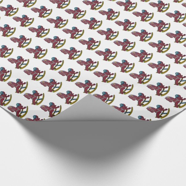 Papel De Regalo Caballos rocosos (Esquina)