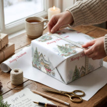 Cabaña de cuento personalizado Navidad