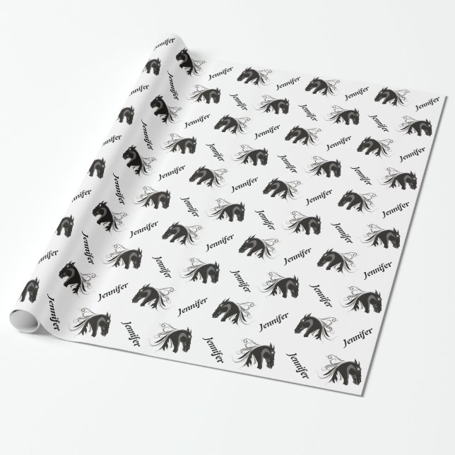 Papel De Regalo Cabecera blanca (Desenrollado)