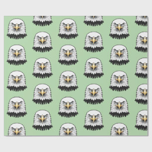 Papel De Regalo Cabeza de águila calva