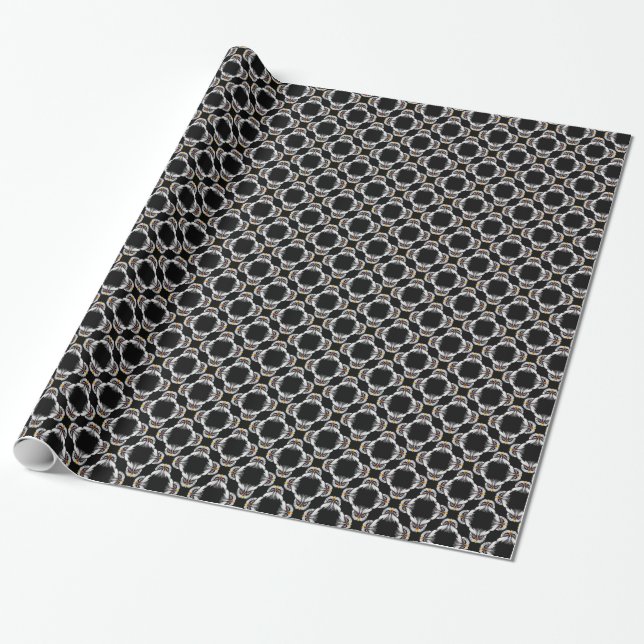 Papel De Regalo Cabeza de búho (Desenrollado)