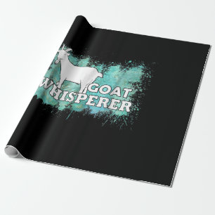Papel De Regalo Cabra Whisperer Cabra Granjero