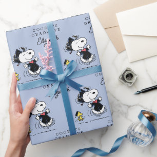 Papel De Regalo Cacahuetes   Grado de felicitaciones de Snoopy & W