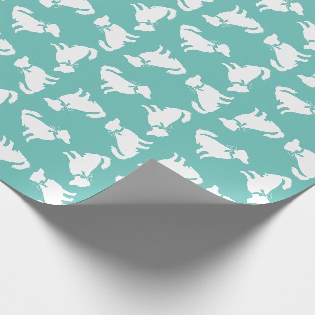 Papel De Regalo Cachorro de pastor australiano (Esquina)