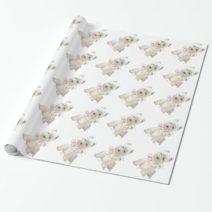 Papel De Regalo Cachorro Fiestero