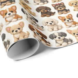 Papel De Regalo Cachorros Adorables