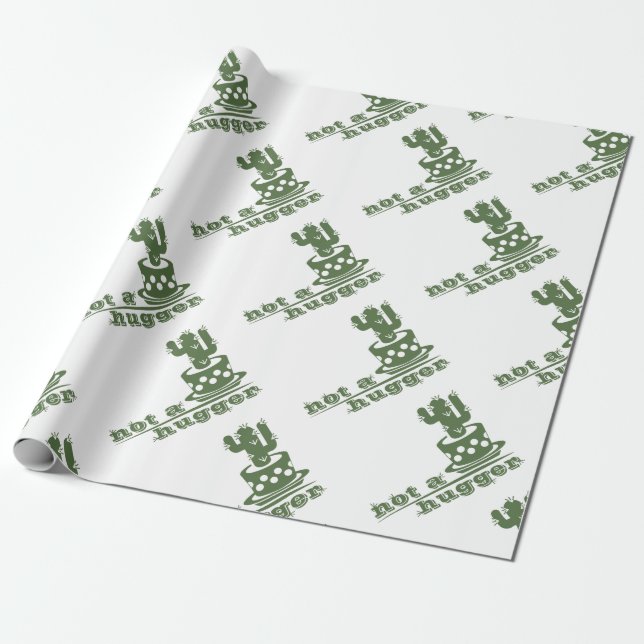 Papel De Regalo Cacti No es gracioso decir (Desenrollado)