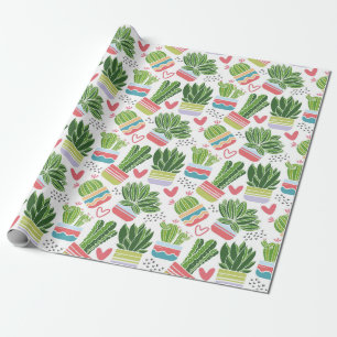 Papel De Regalo Cactus