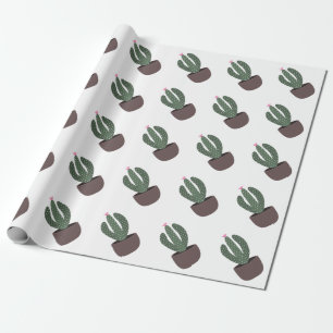 Papel De Regalo Cactus in pot