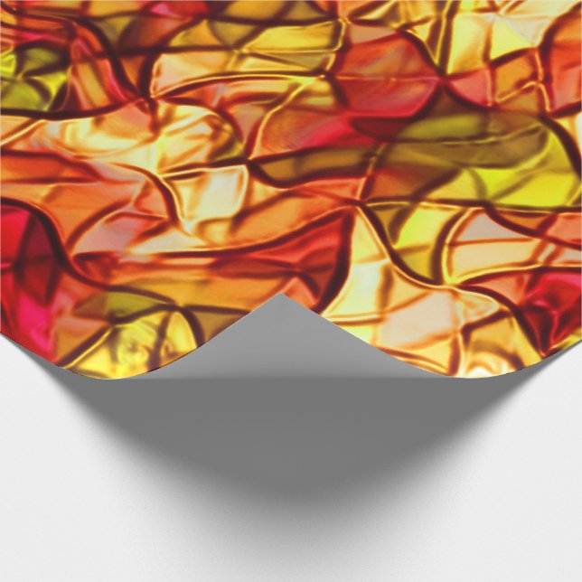 Papel De Regalo Cadenas cruzadas ocultas bajo tela de tela de tela (Esquina)