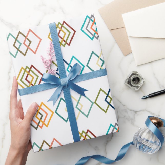 Papel De Regalo Cadenas de diamantes (Regalar)