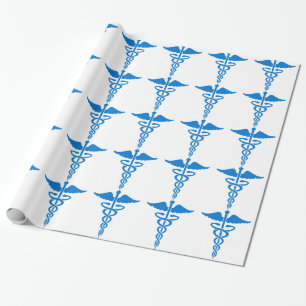 Papel De Regalo Caduceo médico
