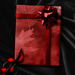 Papel De Regalo Caer enamorada del otoño   Red Crisp Candy Apple