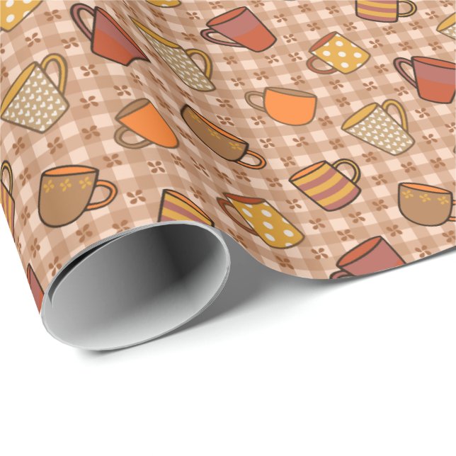 Papel De Regalo Café (Esquina del rollo)