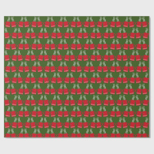 Papel De Regalo Café chocolate caliente