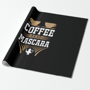 Papel De Regalo Café De Arte Y Mascara