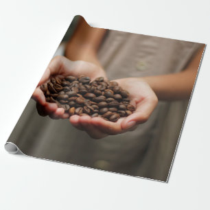 Papel De Regalo Café frijol aroma tostado