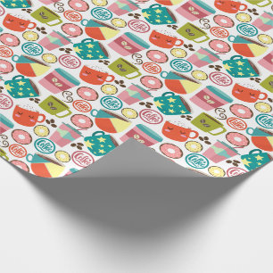 Papel De Regalo Café Latte