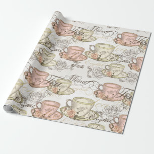 Papel De Regalo Cafés