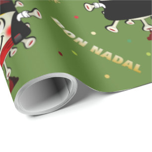 Papel De Regalo Caganer de los Nacimientos catalanes by Simonsitos