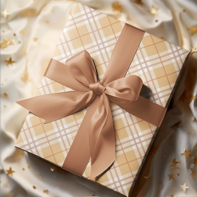 Papel De Regalo Caída de la Moda Cuta Otoño Tartán Plaid (Subido por el creador)