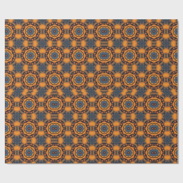 Papel De Regalo Caída geométrica, otoño caprichoso, otoño, otoño,  (Superficie plana)