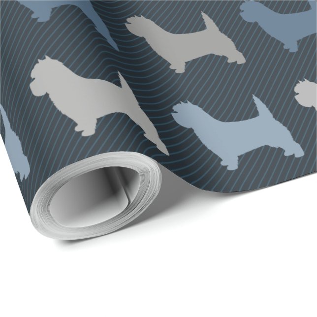 Papel De Regalo Cairn Terrier (Esquina del rollo)