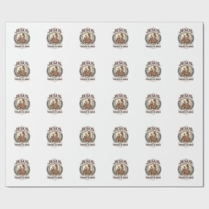 Papel De Regalo Caja de herramientas de Jesús de la gracia Caja de