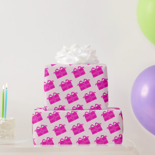 Papel De Regalo Caja de regalo rosa Pastel