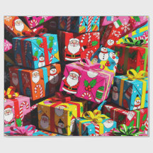 Cajas de regalos de Navidad felices