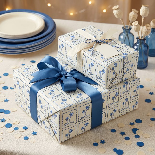 Papel De Regalo Cala Azul (Subido por el creador)
