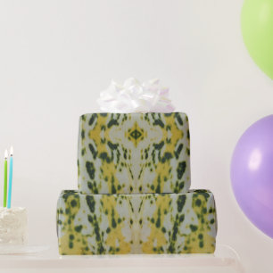Papel De Regalo Calabacín amarillo y verde