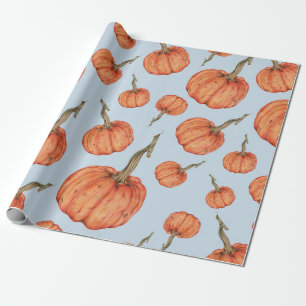Papel De Regalo Calabaza