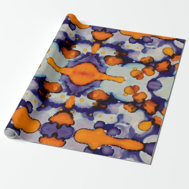 Papel De Regalo Calabaza de Azure (Desenrollado)