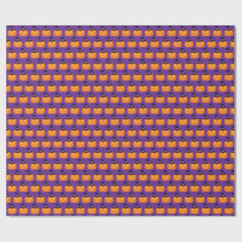 Papel De Regalo Calabaza de Halloween
