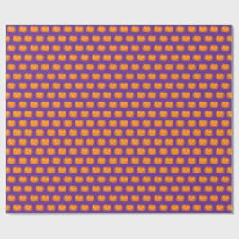 Papel De Regalo calabaza de Halloween