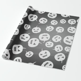 Papel De Regalo Calabazas de Halloween
