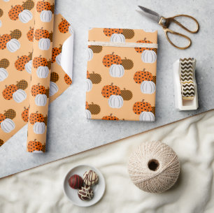 Papel De Regalo Calabazas de otoño rusas