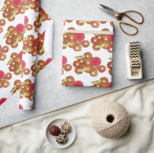 Papel De Regalo Calamari frito canta comida italiana apetitoso