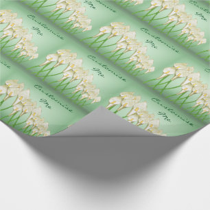 Papel De Regalo Calas (blancas)