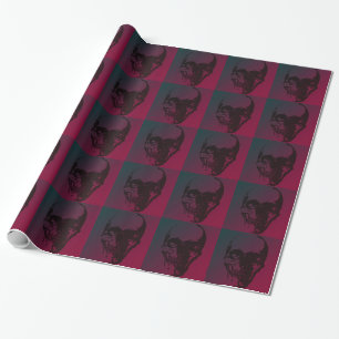 Papel De Regalo Calavera