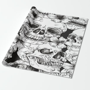 Papel De Regalo Calavera