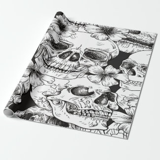Papel De Regalo Calavera