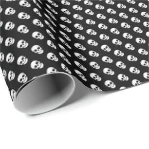 Papel De Regalo Calaveras