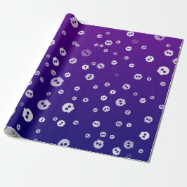 Papel De Regalo Calaveras de Halloween