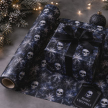 Calaveras góticas de Navidad espeluznantes