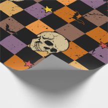 Calaveras y murciélagos de Halloween