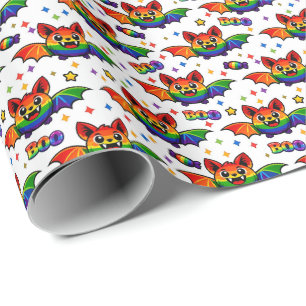 Papel De Regalo Calcetines de tripulación Estallido de Murciélago